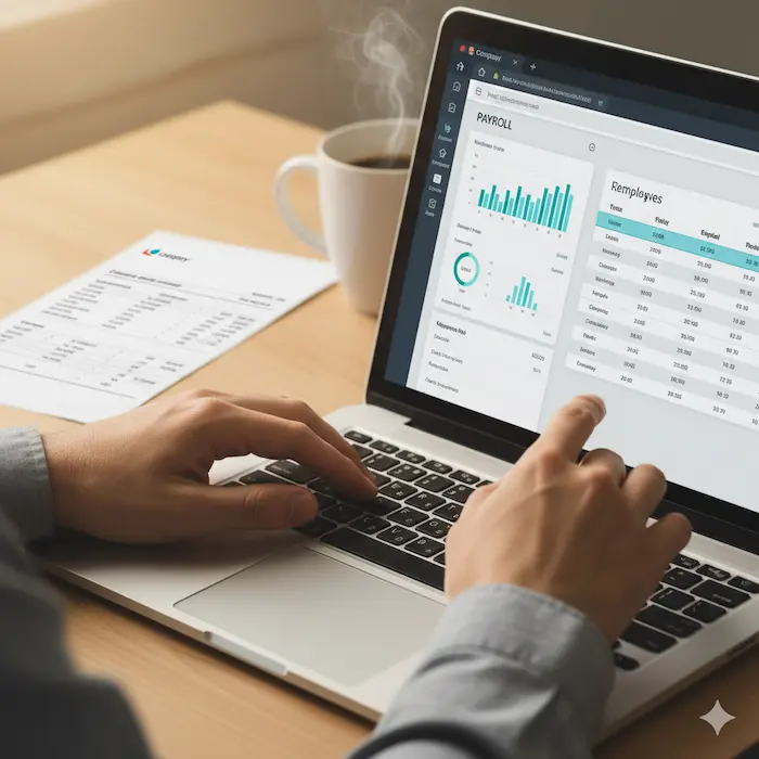 g&eacute;rer bulletins de paie soci&eacute;t&eacute;