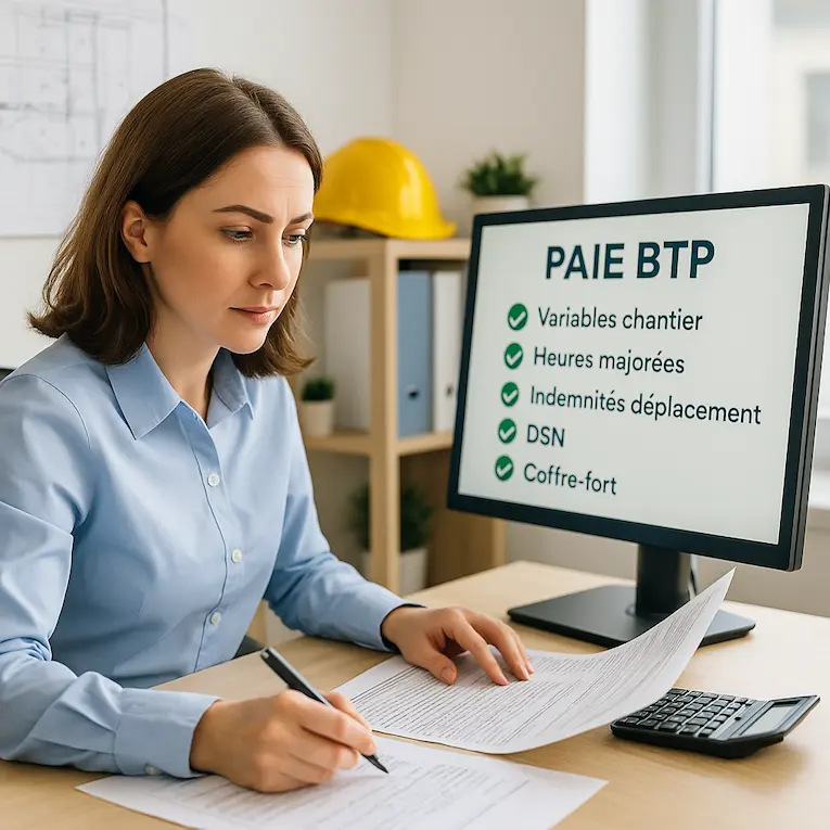 paie btp