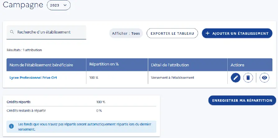 comment payer la taxe apprentissage 2023