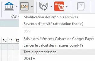 d&eacute;claration solde taxe apprentissage