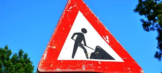 achèvement des travaux