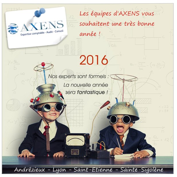 Carte de voeux Axens