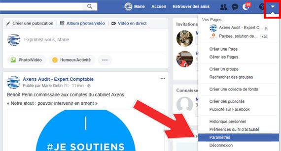 se protéger sur facebook