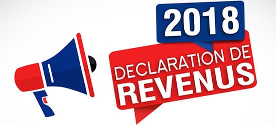 déclaration revenus 2018