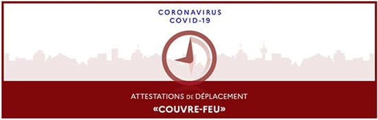 attestation de déplacement couvre feu