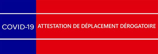 reconfinement attestation de déplacement