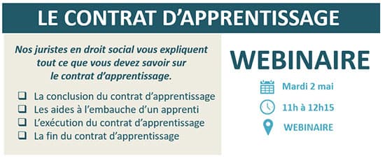 contrat d'apprentissage