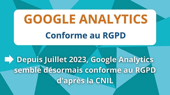 google analytics rgpd