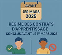 contrat apprentissage 2025
