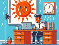 canicule et travail